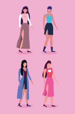 İnsanlar dostluk günü tasarımını kutluyor