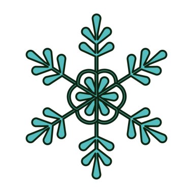 green snowflake decoration celebration merry christmas