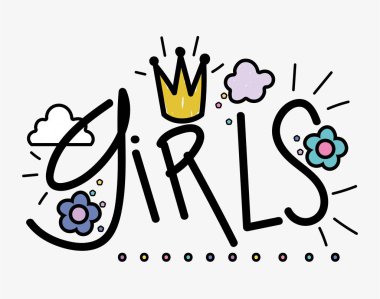 El yazısıyla yazılmış iletiler düz arkaplan tasarımı