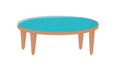 ahşap masa mobilyası dekorasyon simgesi