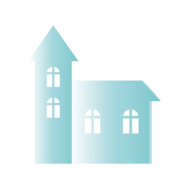 house facade exterior architectute icon gradient design