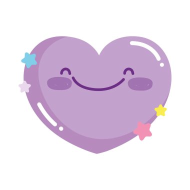 Kalp sevgisi simgesi gibi sosyal ağlar.