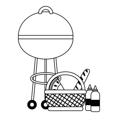 İzole ızgara ve sepet tasarımı