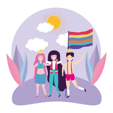 lgtbi yürüyüş tasarımını destekleyenler