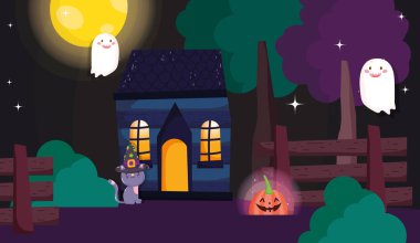kostüm halloween görüntü ile çocuklar