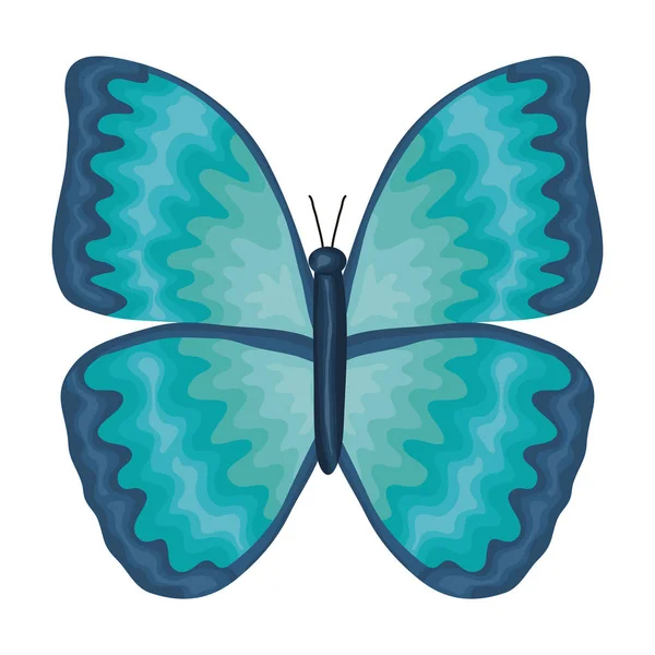 Illustration vectorielle du desing de la nature des papillons — Image vectorielle