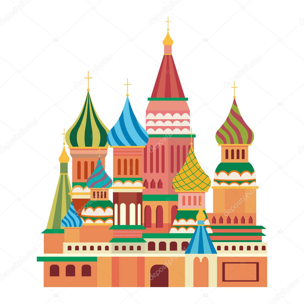 The Saint Basil s Cathedral of Moscow design