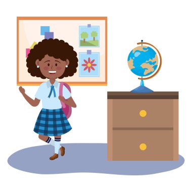 Okul tasarım kız çocuk