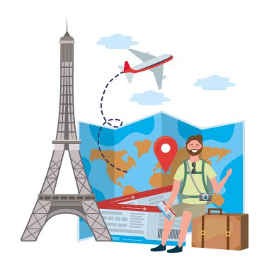 Paris tasarım Eyfel Kulesi