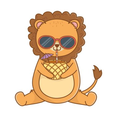 Relax illüstrasyon karikatür vektör yaz