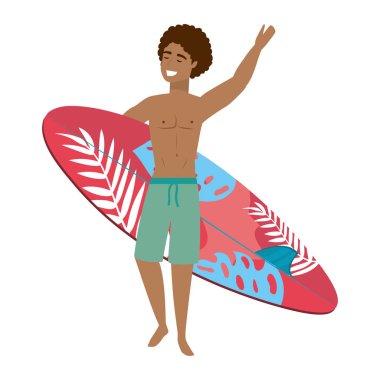 Yaz mayo tasarımı ile çocuk