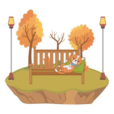 Köpek karikatür tasarım vector Illustrator