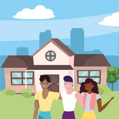 Kadın ve erkek avatarlar tasarımı