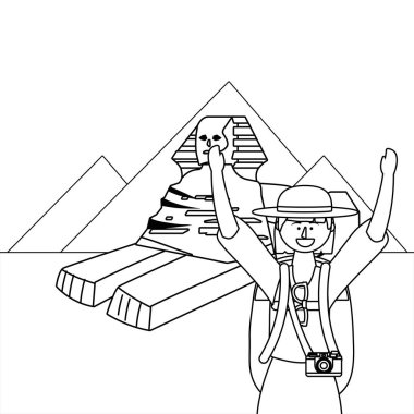 Giza tasarım Sfenks