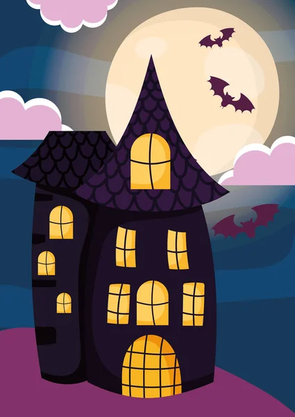 Trick or treat - joyeux Halloween — Image vectorielle