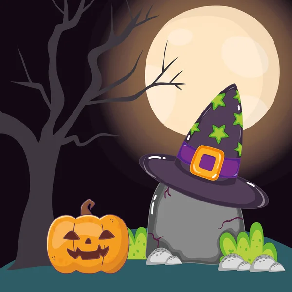 Trick or Treat-Happy Halloween — Stockvector