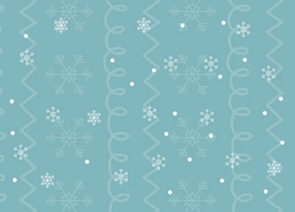 Arkaplan kar taneleri kar çizgileri Mutlu Noeller — Stok Vektör