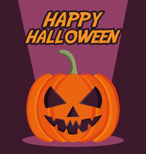 Truco o trato - feliz halloween — Archivo Imágenes Vectoriales