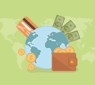 Ödeme online simge seti tasarım