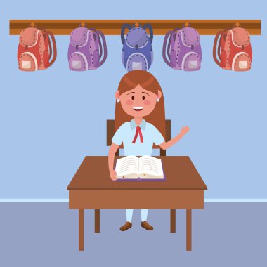 Okul tasarım kız çocuk