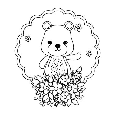 Lioness karikatür tasarım vector Illustrator