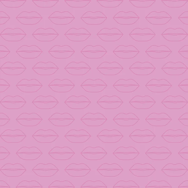 Female lips sensuality pattern background — стоковый вектор