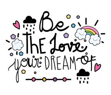 El yazısı iletiler beyaz arkaplan tasarımı