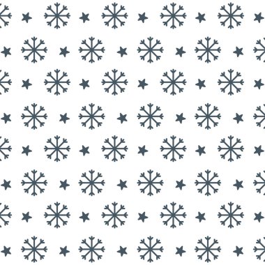 Merry christmas snowflake background vector design