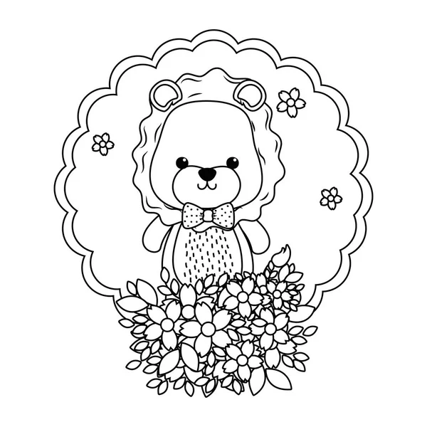 Aslan karikatür tasarım vector Illustrator