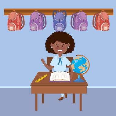 Okul tasarım kız çocuk