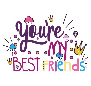 El yazısı iletiler beyaz arkaplan tasarımı