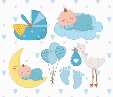 Çocuk tasarımı bebek duş