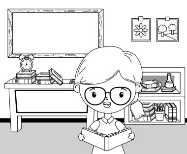 Sınıf tasarım okul kız çocuk