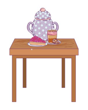 İzole şeker kase vektör tasarımı