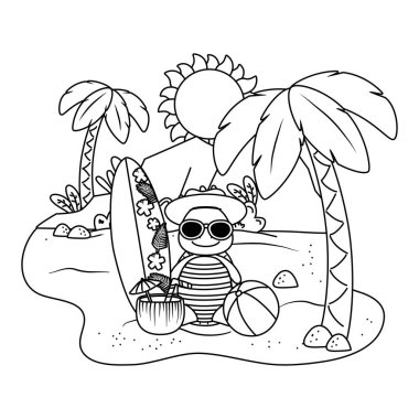 sevimli hayvan zevk yaz tatiller