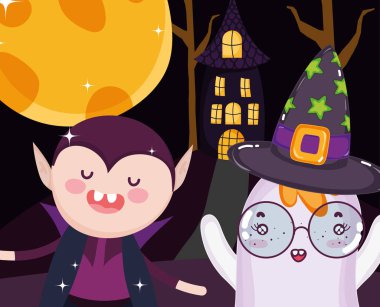 Dracula hayaleti ve Cadılar Bayramı