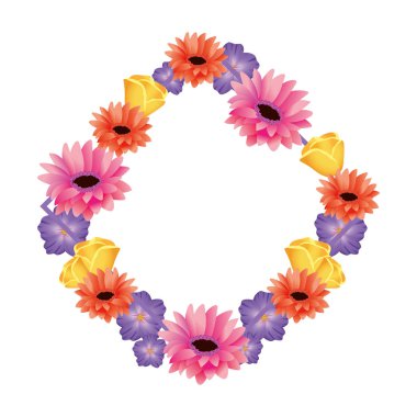 çiçek tropikal karikatür