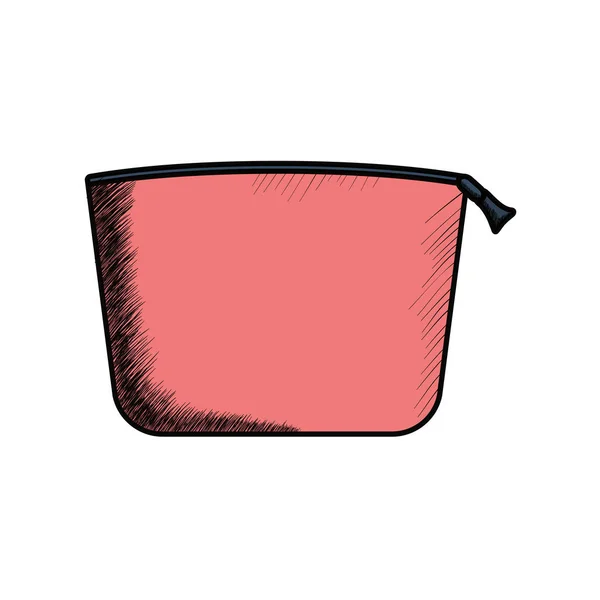 Makyaj kartuşu izole simgesi — Stok Vektör