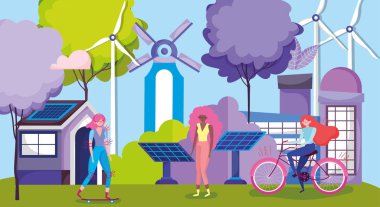 Kaykay fabrikası olan kadınlar yel değirmenleri ekolojisi taşıyorlar.