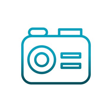 photo camera device technology communications gradient line