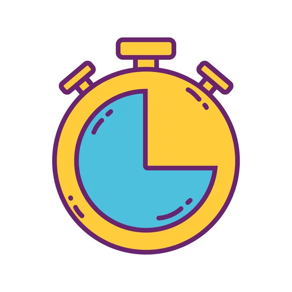 Stopwatch time buisness strategy digital marketing — Διανυσματικό Αρχείο