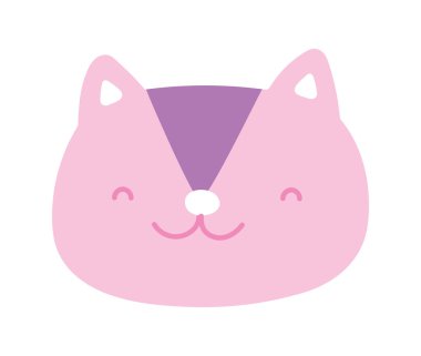 cute squirrel face smiling animal cartoon