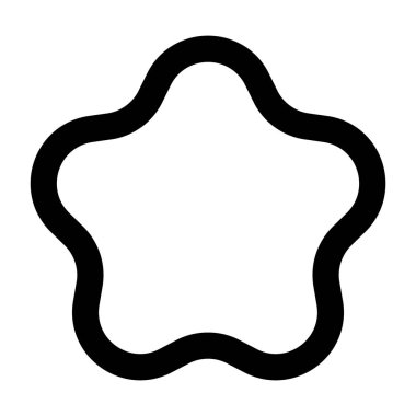 star bright decoration fantasy icon thick line