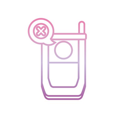 Klasik mobil hata iletisi, telefon gradyan simgesi