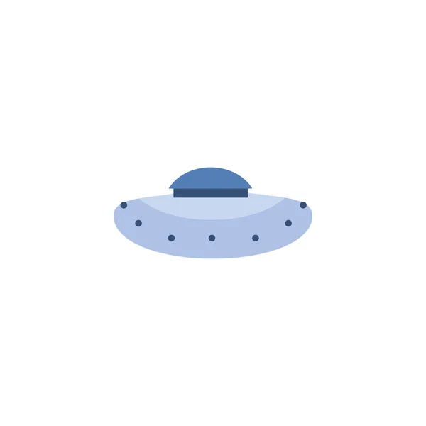 Ufo icône de style plat — Image vectorielle