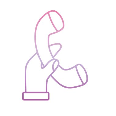 Cep telefonu ahizesi, telefon gradyanı simgesi