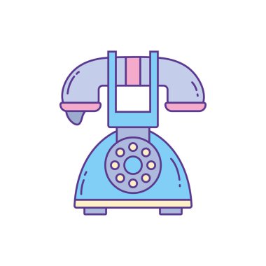 Eski telefon, telefon ve hat