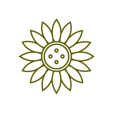 flower nature plant line style