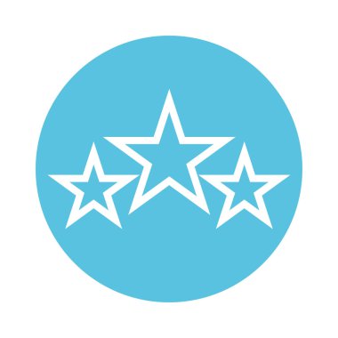 yıldız beş köşeli blok biçimi simgesi