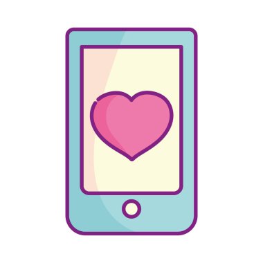 happy valentines day, smartphone application heart love romance icon